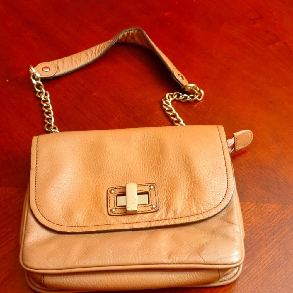 BCBG BCBGMaxAzria nude small shoulder bag - Picture 1 of 7